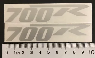 2x 700R Stickers Most Colours 2x Sheet Sticker 100mmx25mm Yamaha Kawasaki Honda • £5.99