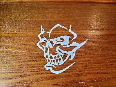 $2.75 • Buy Evil Skull Sticker Scary Skeleton Decal Car Truck Window Vinyl Turbo 3.0