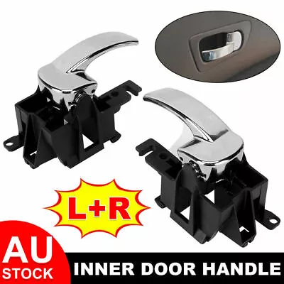 Pair Inner Door Handle For Nissan Pathfinder R51/Navara D40 05~13 Front / Rear • $19.95