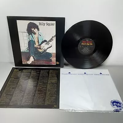 Billy Squier – Don't Say No 1981 Los Angeles Press Vinyl LP VG ST-12146 • $12.99