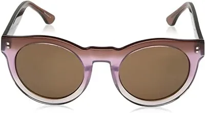 New Halston Purple+amber Plastic Classic Sunglasses-hh628 • $75.99