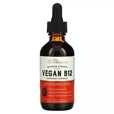 Vegan B12 Maximum Strength 60 ML • $27.04