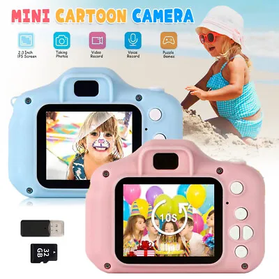 £12.90 • Buy Children Kids Gift LCD Camera For Mini Toy Digital Children Camera UK 1080P HD