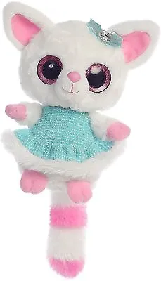 Aurora YooHoo And Friends 8-Inch Pammee Blue Dress Kids Soft Cuddly Teddy • £10.99