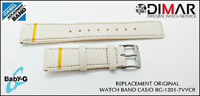 Replacement Original Watch Band Casio BG-1201-7VVCR • $27.18