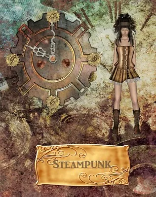 Steampunk Prints Steampunk Poster Industrial Prints Home Decor Art Steampunk • $9.45