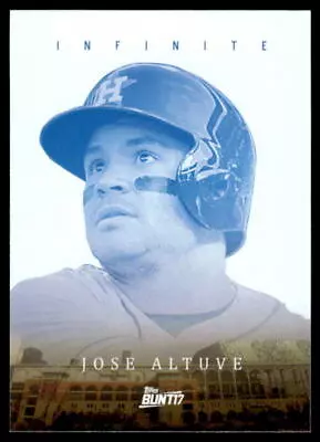 2017 Topps Bunt Jose Altuve Infinite #JAL Astros • $1.25