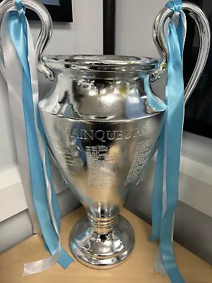 MCFC Champions League Trophy Resin. • £100