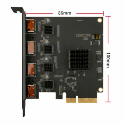 XT-XINTE HDMI-compatible PCIE Video Capture Card Broadcast Streaming Adapter • $192