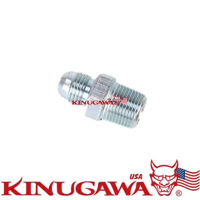 Forged Adapter 3/8PT To -4AN To Oil Filter For Mitsubishi EVO1-3 DSM 1g 2g • $9.90