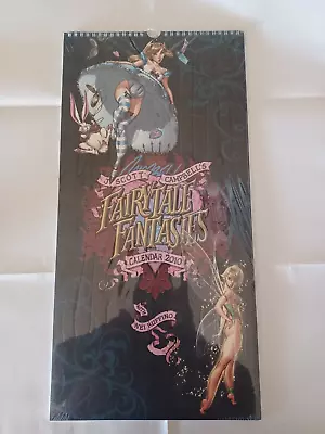 J. Scott Campbell Fairytale Fantasies 2010 Calendar Pinup UNOPENED  • $94.99