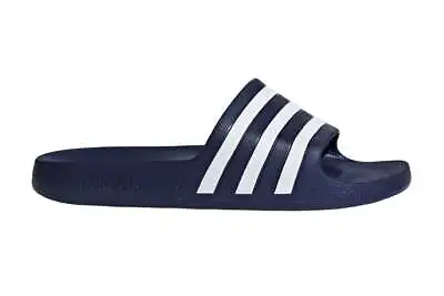 $59.99 • Buy Adidas Men's Adilette Aqua Slides (Dark Blue/White/ Blue, Size 12 US), Shoes &
