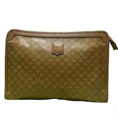 CELINE Macadam Vintage Clutch Bag Second Bag • $54.99