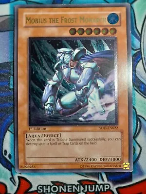 Yu-Gi-Oh! Mobius The Frost Monarch SOD-EN022 Ultimate Rare 1st Edition NM/LP • $175