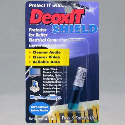 Caig S100L-16BX Deoxit Shield Liquid Mini Brush • £6.95
