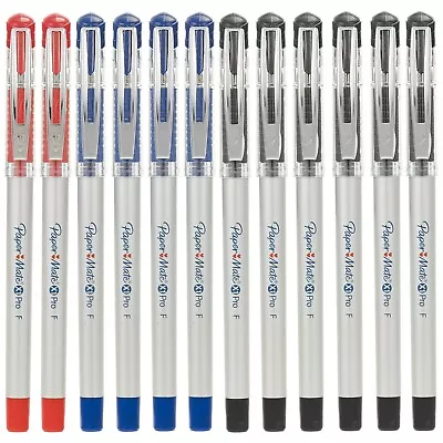 12 24 Or 48 X Paper Mate Gel X1 PRO 0.5 Pens Office Stationary School Comfort • £4.99