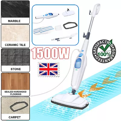 Steam Mop Cleaner Hardwood Floor Steamers Household Mop Floor Cleaning Mop Multi • £37.70