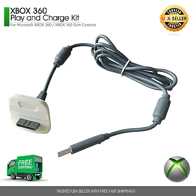 USB Charge And Play Charger For Xbox 360 Wireless Controller • $7.75