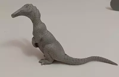 Marx Hadrosaurus Gray Plastic Vintage 1950s Prehistoric Playset Dinosaur Figure • $8.99