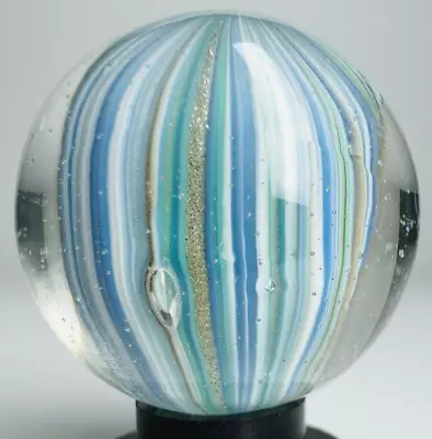 .90  Shrunken Lutz Onion Skin Contemporary Handmade Vintage Marbles Collection • $49.95