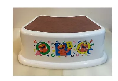 Ginsey Sesame Street ELMO Alphabet Contour Step Stool Rubber Grip & Nonslip Feet • $17.50