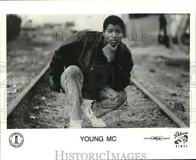 1990 Press Photo Musician Young MC - Pip09605 • $17.99