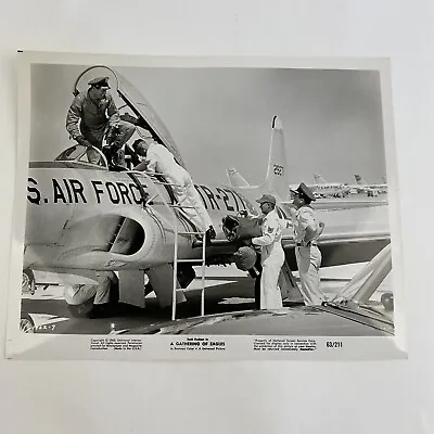 Vintage Photo Movie Still A Gathering Of Eagles 1963 Rock Hudson Airplane • $19.78