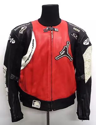 Joe Rocket Michael Jordan Motorsports LIMITED EDITION Motorcycle Jacket SIZE 46 • $899.99