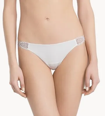 La Perla 269149 Women's Bianca Thong Underwear Size Medium • $99