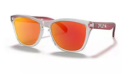 [OO9013-J0] Mens Oakley Frogskins CNY 2020 Sunglasses - Clear/Red/Prizm Ruby • $84.99