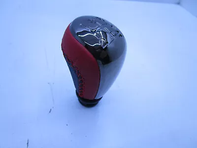 Black Red Leather Manual Gear Knob For Holden Commodore Vy V6 Sedan • $195