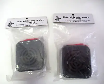 NEW Z-STUFF For TRAINS PART DZ-1015 External Speakers 8 OHM ANY GAUGE Lot Of 2 • $16.99