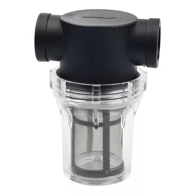 £7.99 • Buy Garden Pond Inline Mesh Strainer Water Pump Filter Irrigation High Flow Pipes