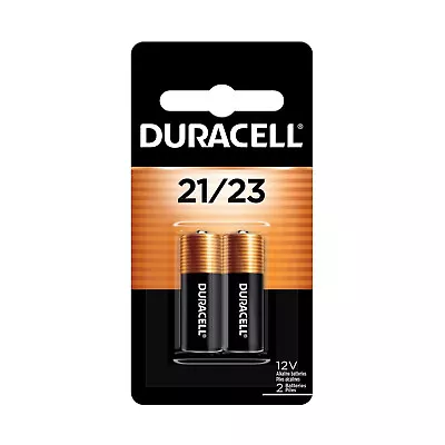 2 21/23 Duracell 12V Alkaline Batteries (8LR50 A23 MN21 Security) • $8.47