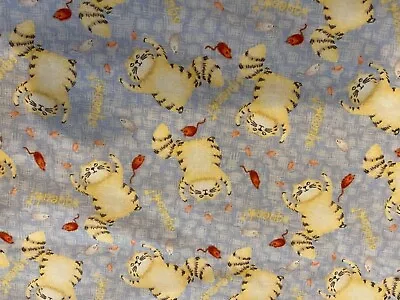 Vintage DEBBIE MUMM SSI Cotton Quilt Fabric CATS FELINES KITTENS 1 YDS • $12