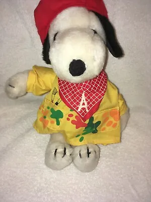 Vintage Snoopy Plush Artist Doll 10  Determined Productions Inc. 1968 • $27.50