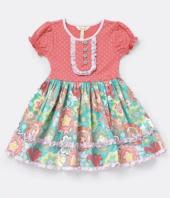 Girls MATILDA JANE Wonderment Pretty In Patterns Dress Size 2 NEW In Bag • $45