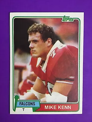 1981 Topps Football Set Break Card  # 215 Mike Kenn • $0.99