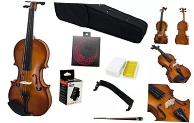 3/4 Size Artist-100 Student Violin Starter Kit With Brazilwood Bow 3/4 Size • $129.46
