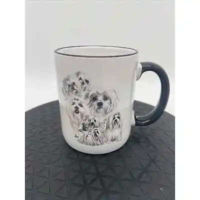 Porcelain By Rosalinde Coffee Tea Cup Mug Maltese Dog • $12