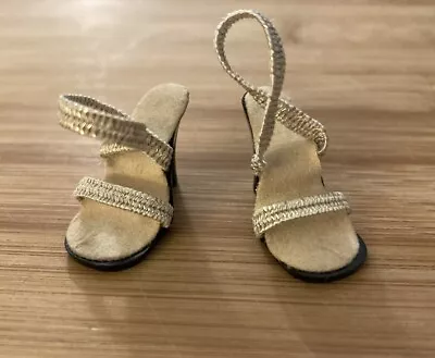 Vintage Mme Madame Alexander Cissette Silver Heels For 10” High Heel Doll • $49