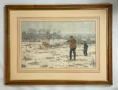 A.B. Frost Chromolithograph  Rabbit Shooting  Shooting Partners Portfolio • $550