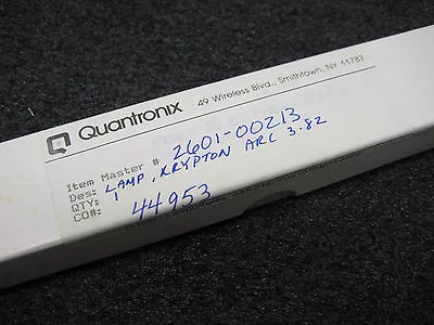 Krypton Laser Arc Lamp Quantronix 2601-00213 FKQ963-3.82 100mm Arc Length 5mmOD • $99