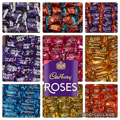 Cadbury ROSES Chocolates Choose Your Own Type Weight Pick And Mix XMAS Sweets • £5.08