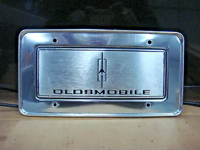 Vintage Oldsmobile Booster Dealer License Plate • $220