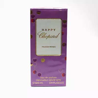 Chopard Happy Felicia Roses Eau De Parfum Spray For Women 3.4 Fl Oz – NEW • $24.99