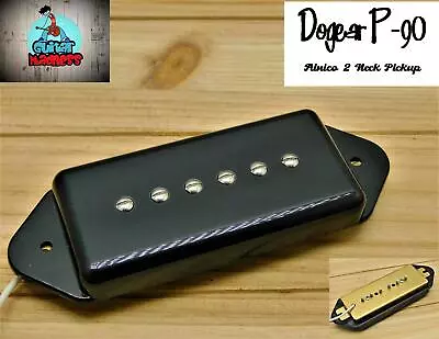 G.m. P90 Dog Ear Neck Pickup Black Alnico 2 Magnets • $19.80