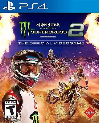 Monster Energy Supercross 2 PS4 BRAND NEW! FREE FAST SHIPPING!! • $14.99