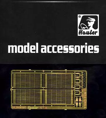 Hauler Models 1/48 M10 TANK DESTROYER ENGINE GRILL Photo Etch Detail Set • $7.99