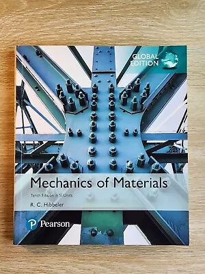 Mechanics Of Materials In SI Units By Russell Hibbeler (Paperback 2018) • $80